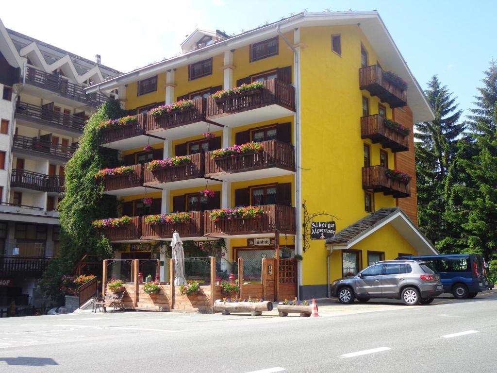 Albergo Alpenrose Ski&Bike Mountain Hotel Gressoney-Saint-Jean Esterno foto